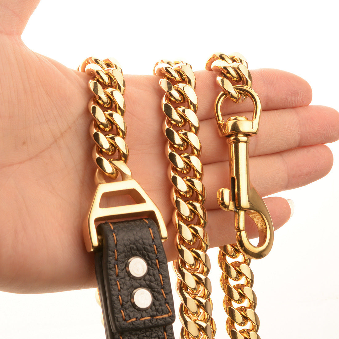 Cuban Chain Dog Training Leash