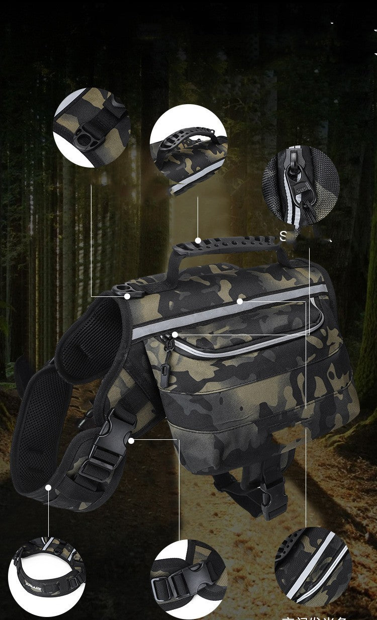 Large Outdoor Dog Backpack