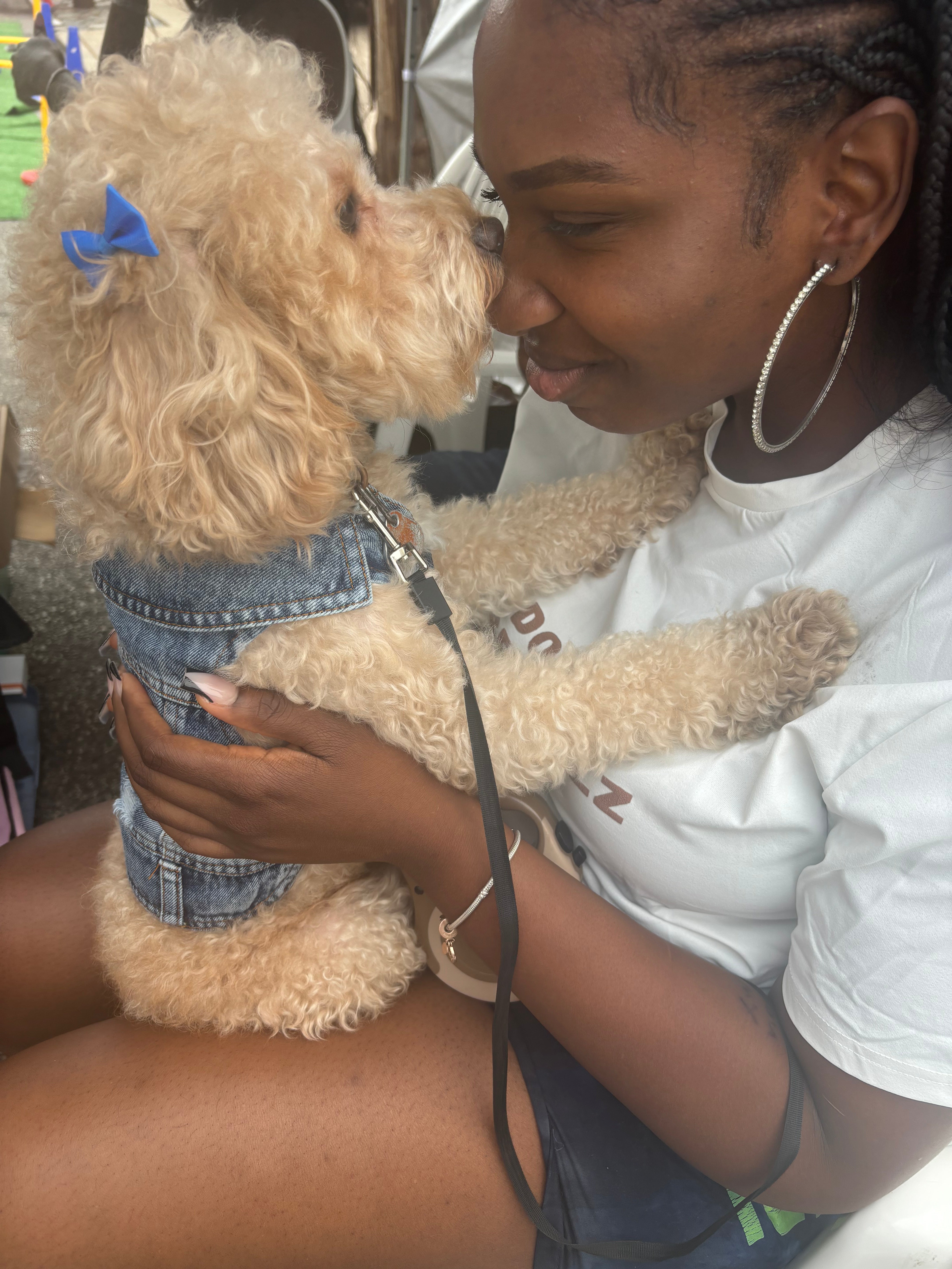 Who's that dog Jean Jacket