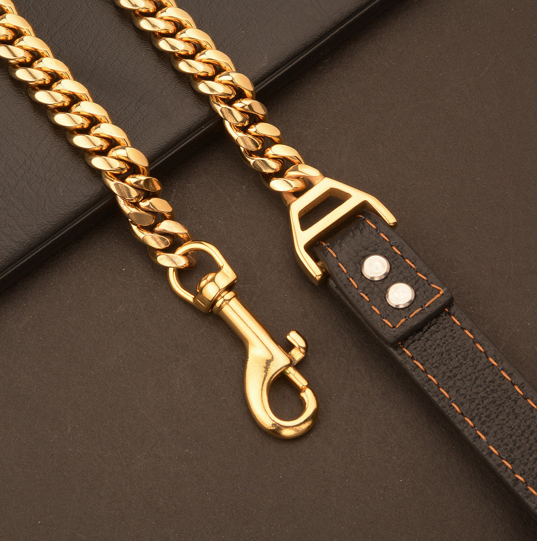 Cuban Chain Dog Training Leash