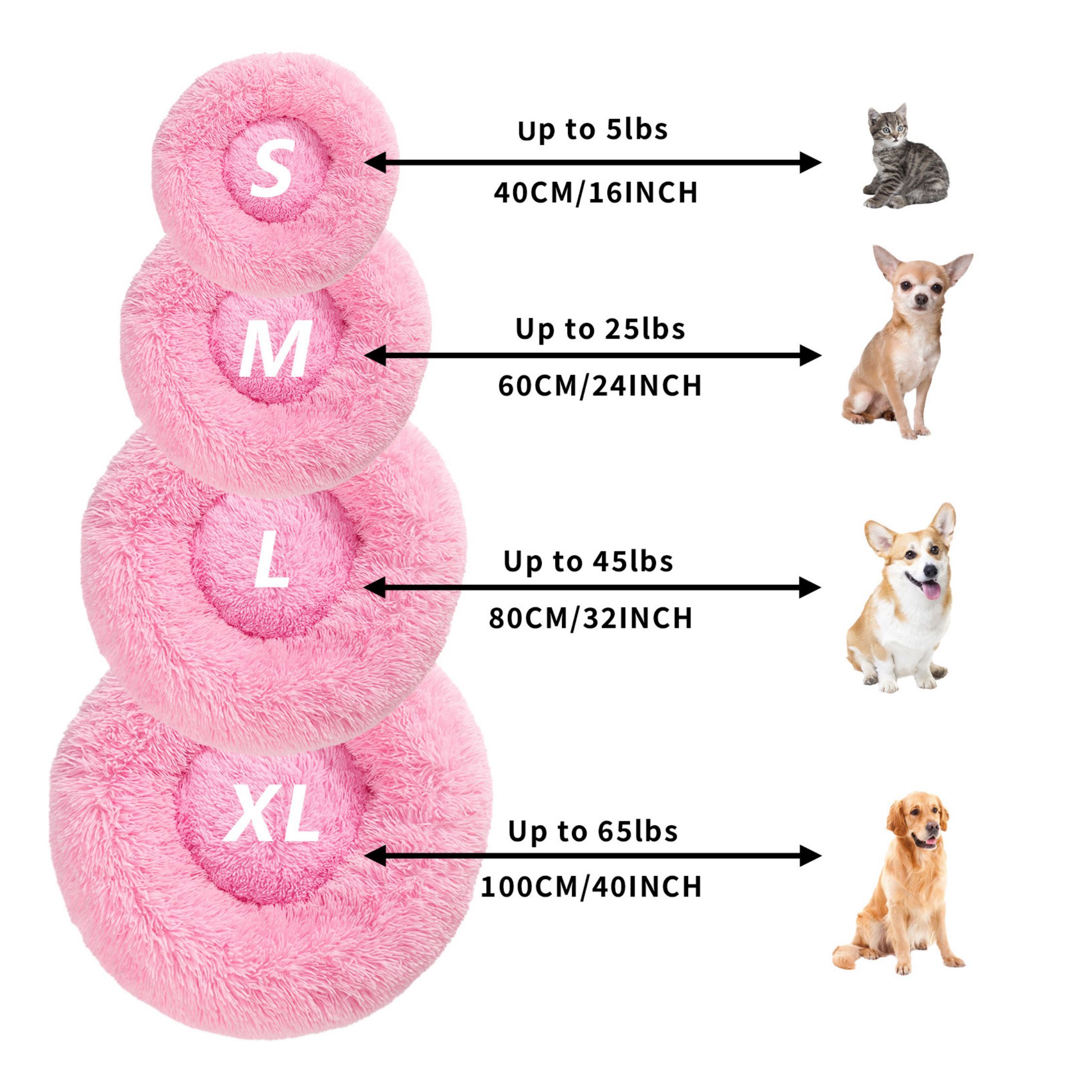 Fluffy Washable Dog Bed Cushion