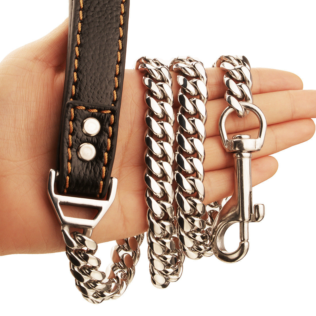 Cuban Chain Dog Training Leash