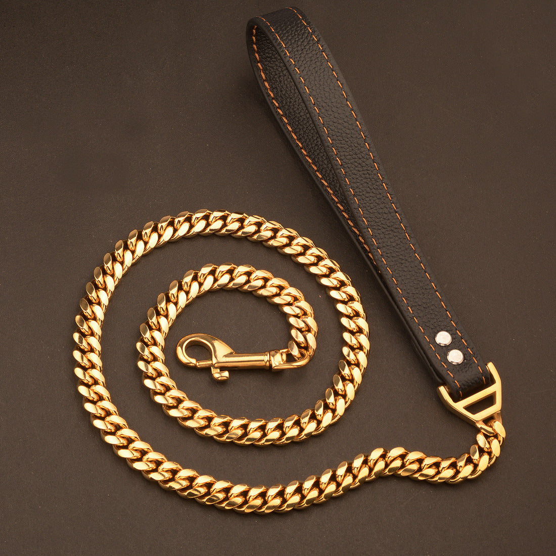 Cuban Chain Dog Training Leash